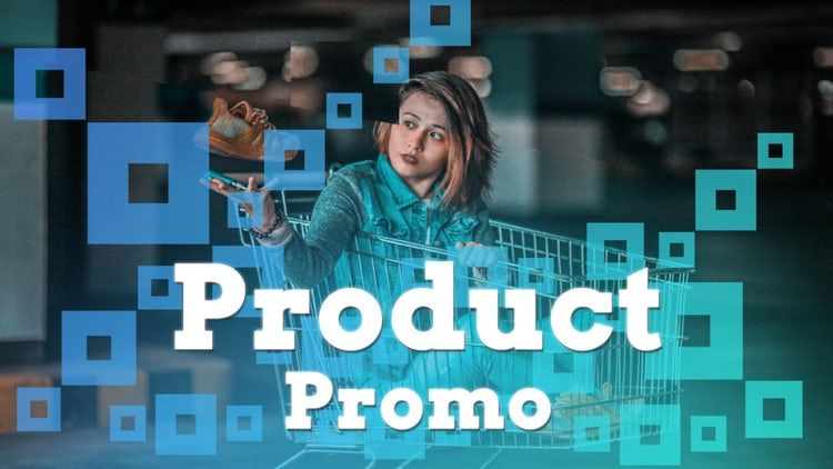 产品促销是动态的素材库精选AE模板