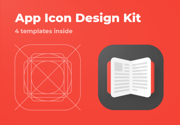 素材库下午茶：APP启动logo图标设计规范模板下载[PSD,Ai]
