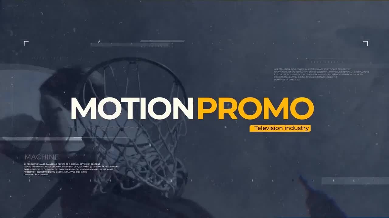 4个城市活动介绍素材库精选AE模板