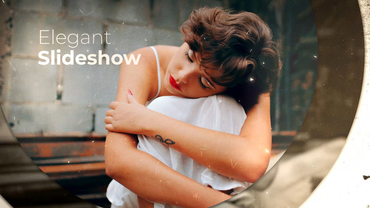 简单优雅的促销活动幻灯片素材库精选Pr模板