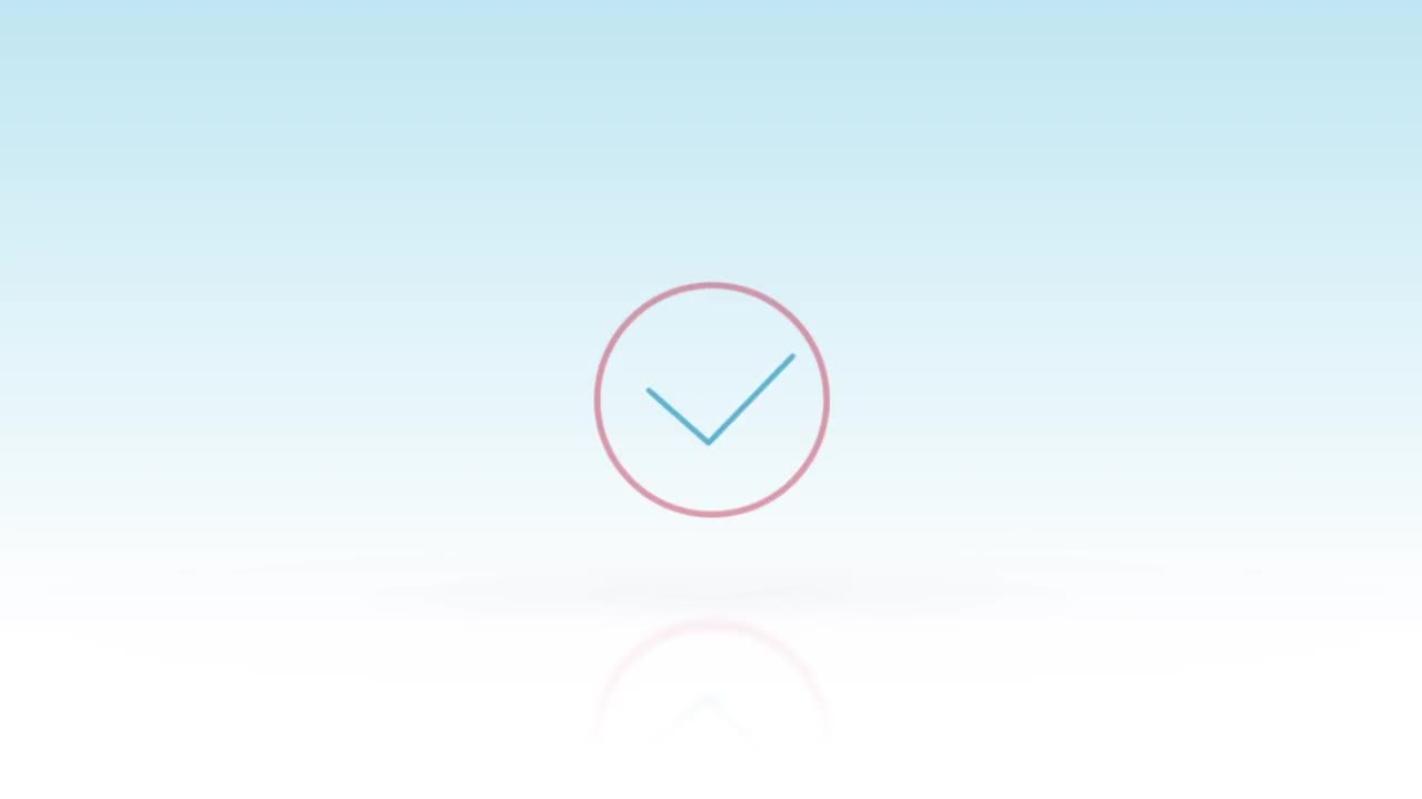 现代外观的确认徽标素材库精选AE模板