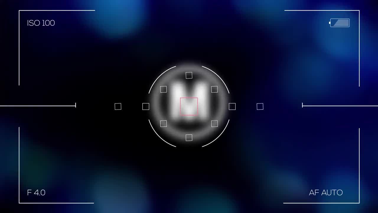 摄像头视图logo展示素材库推荐PR模板