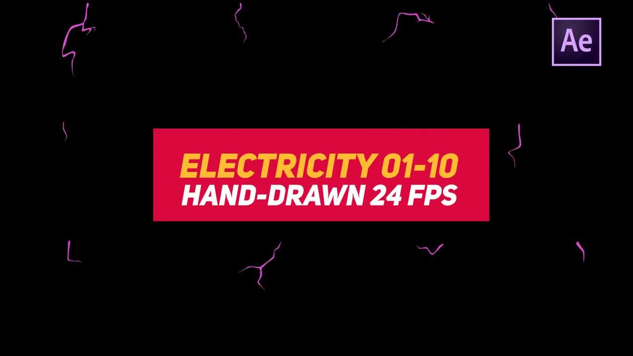 醒目创意的液体元素AE效果模板