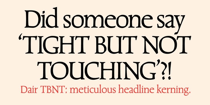 Dair Font Family插图5