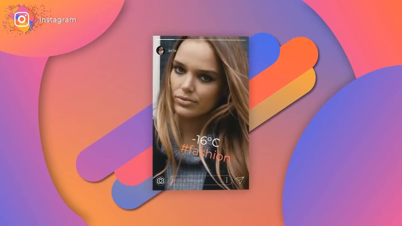 一种快速且动态动画故事墙素材库精选AE模板