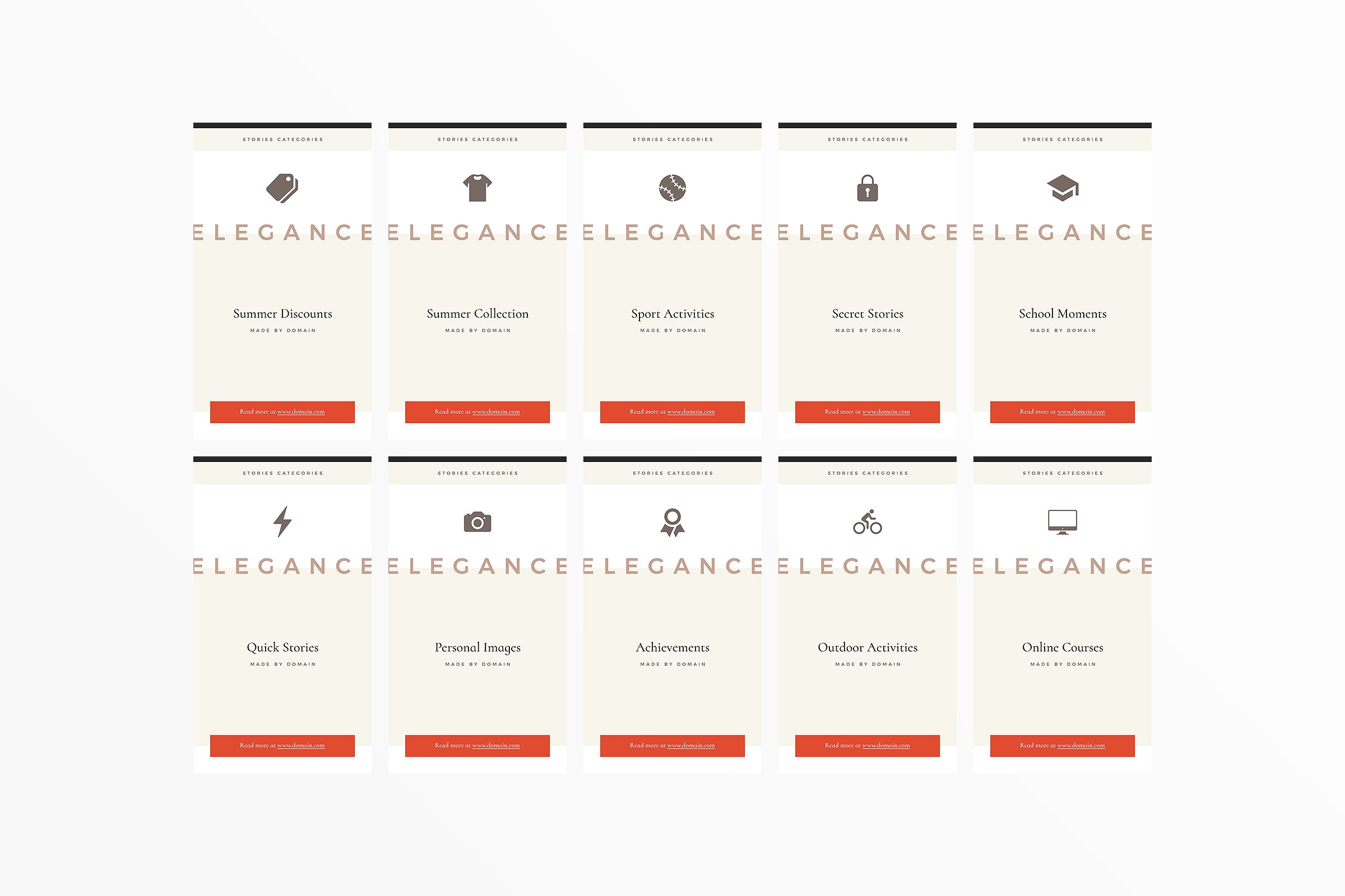 Ins社交电商热点贴图模板素材库精选 San Francisco Instagram Highlights插图(16)