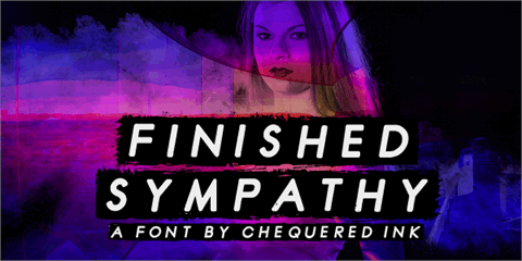Finished Sympathy font素材之家精选英文字体