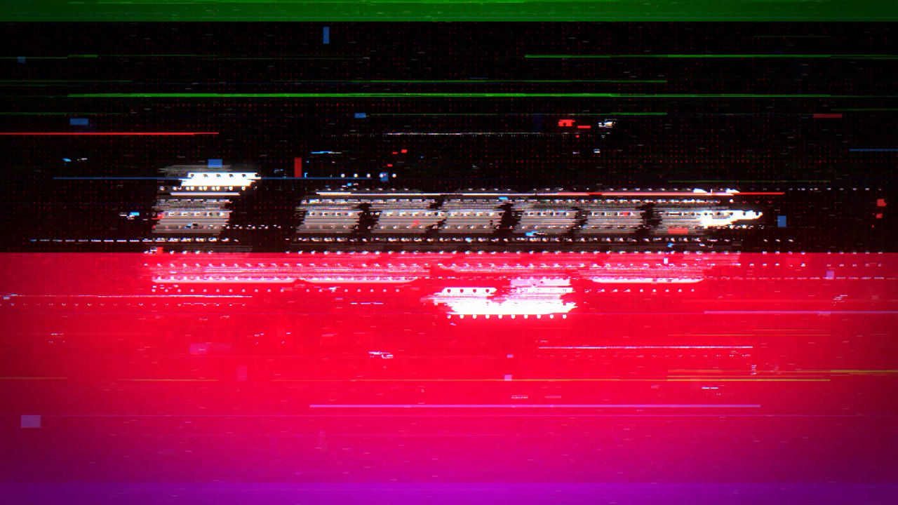 整洁的电影毛刺徽标展示素材库精选AE模板