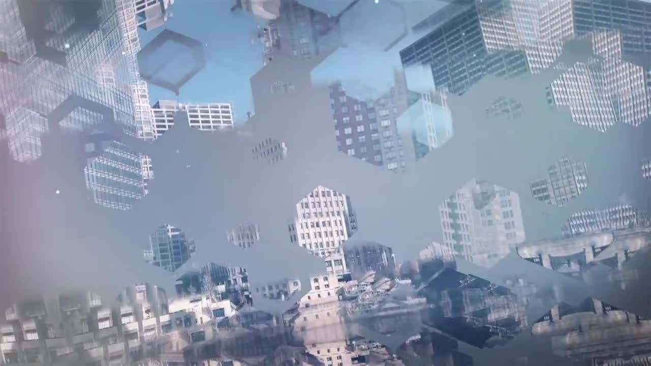 创造性的六边形过渡素材库精选AE模板