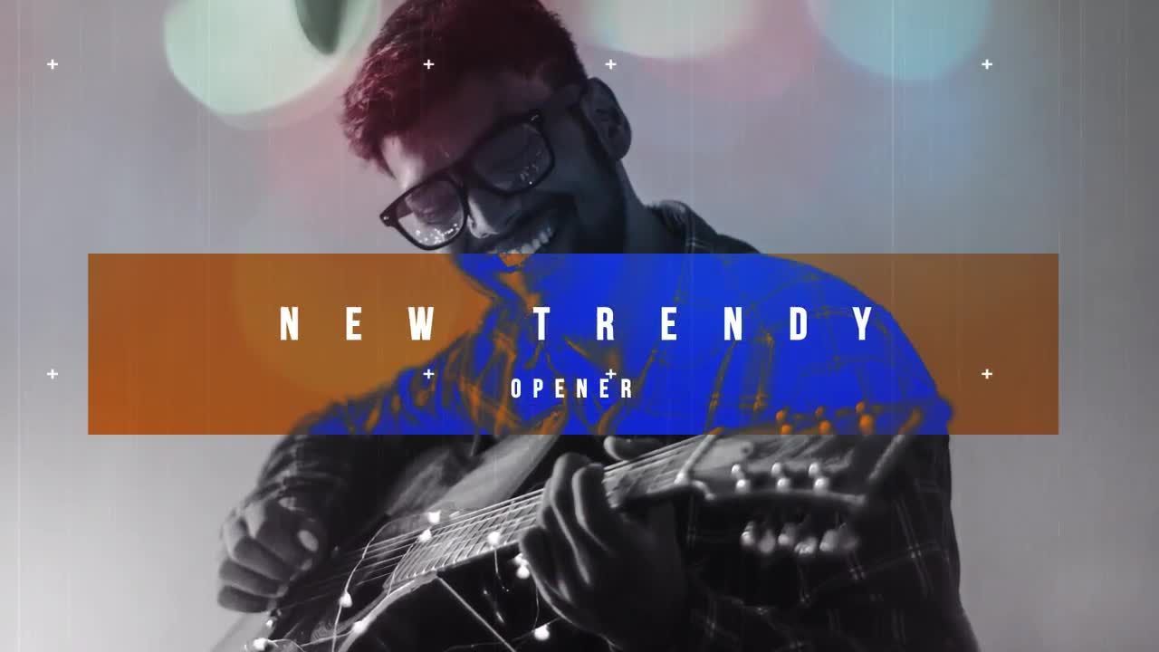 时尚广告开场白素材库精选AE模板