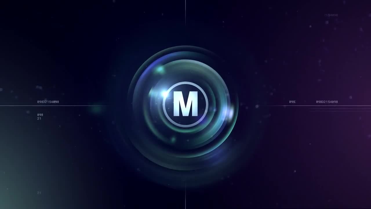 相机镜头标志显示素材库精选AE模板