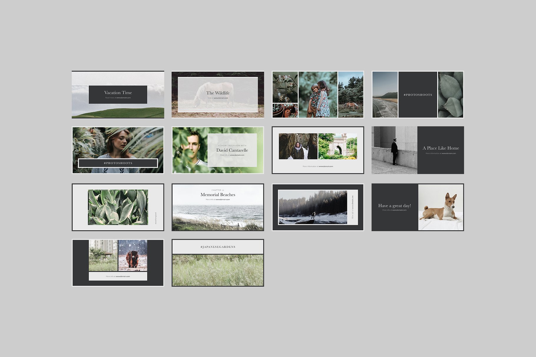 社交平台插图配图设计模板素材库精选 Ireland Social Media Templates插图(8)