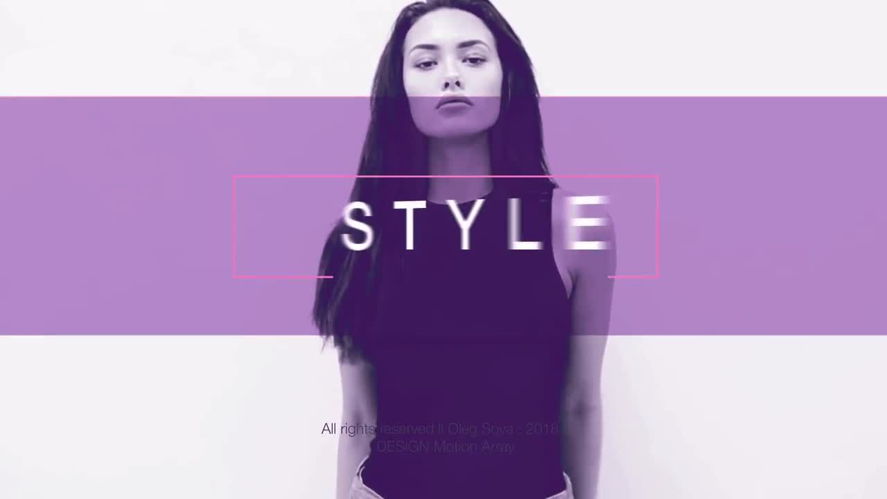 快速动态的现代融合设计素材库精选AE模板