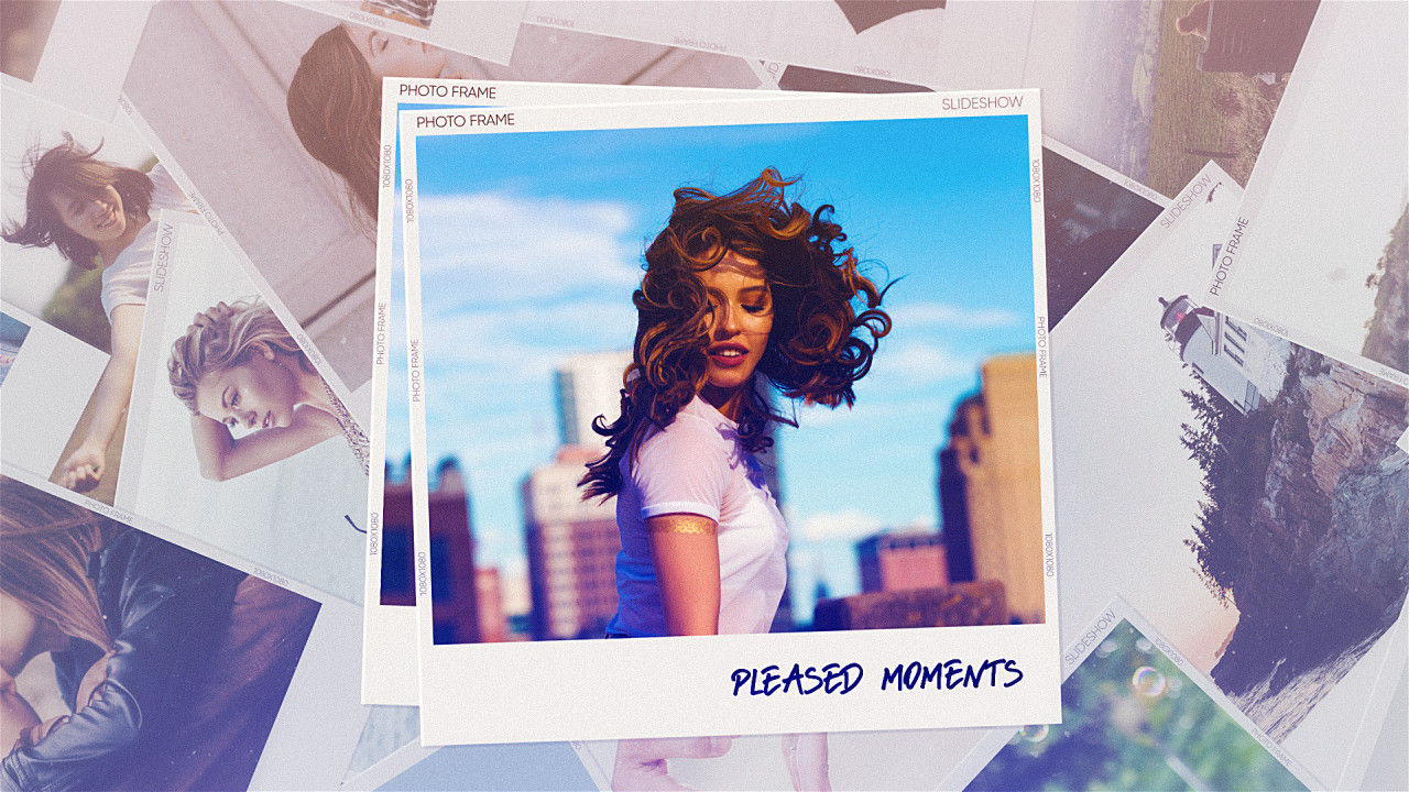 动画精美的图片幻灯片素材库精选AE模板