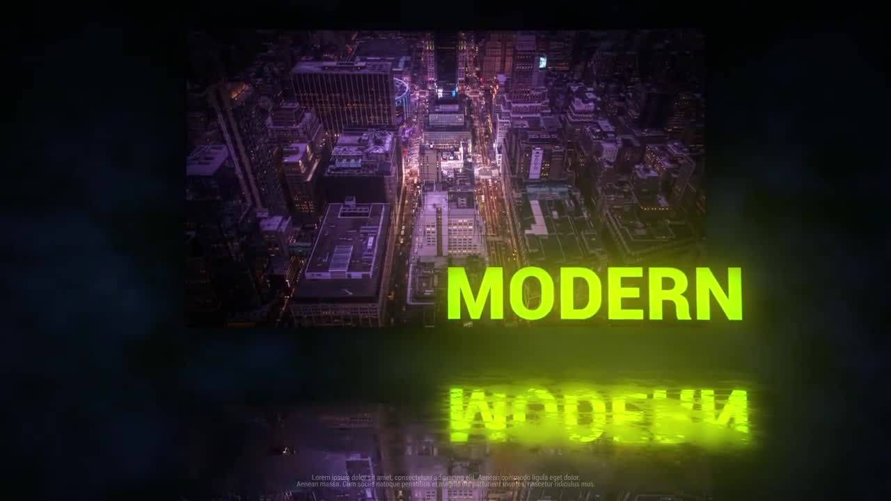 现代广告幻灯片素材库精选AE模板