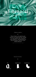 Fibonacci Fraktur Font素材之家精选英文字体
