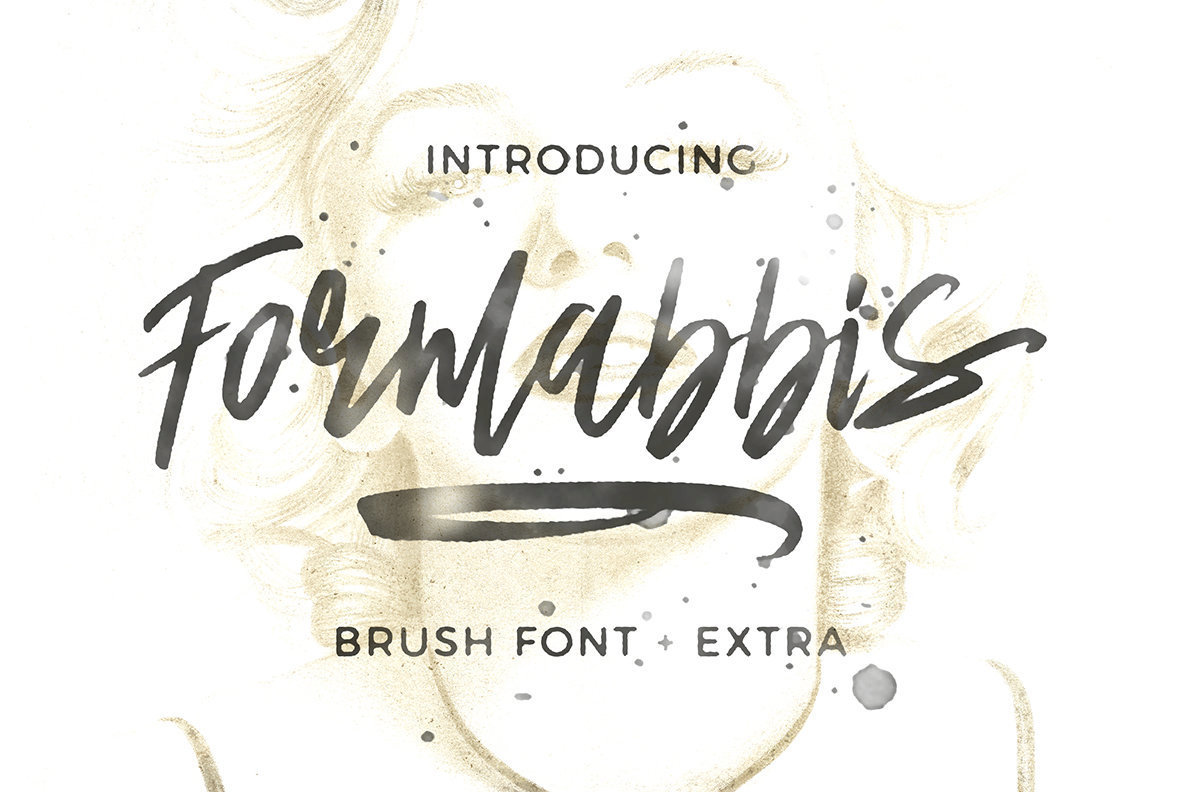 Formabbis Font Family素材之家精选英文字体