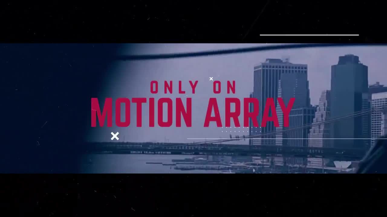 炫酷时髦动态动作开场动画素材库精选pr模板