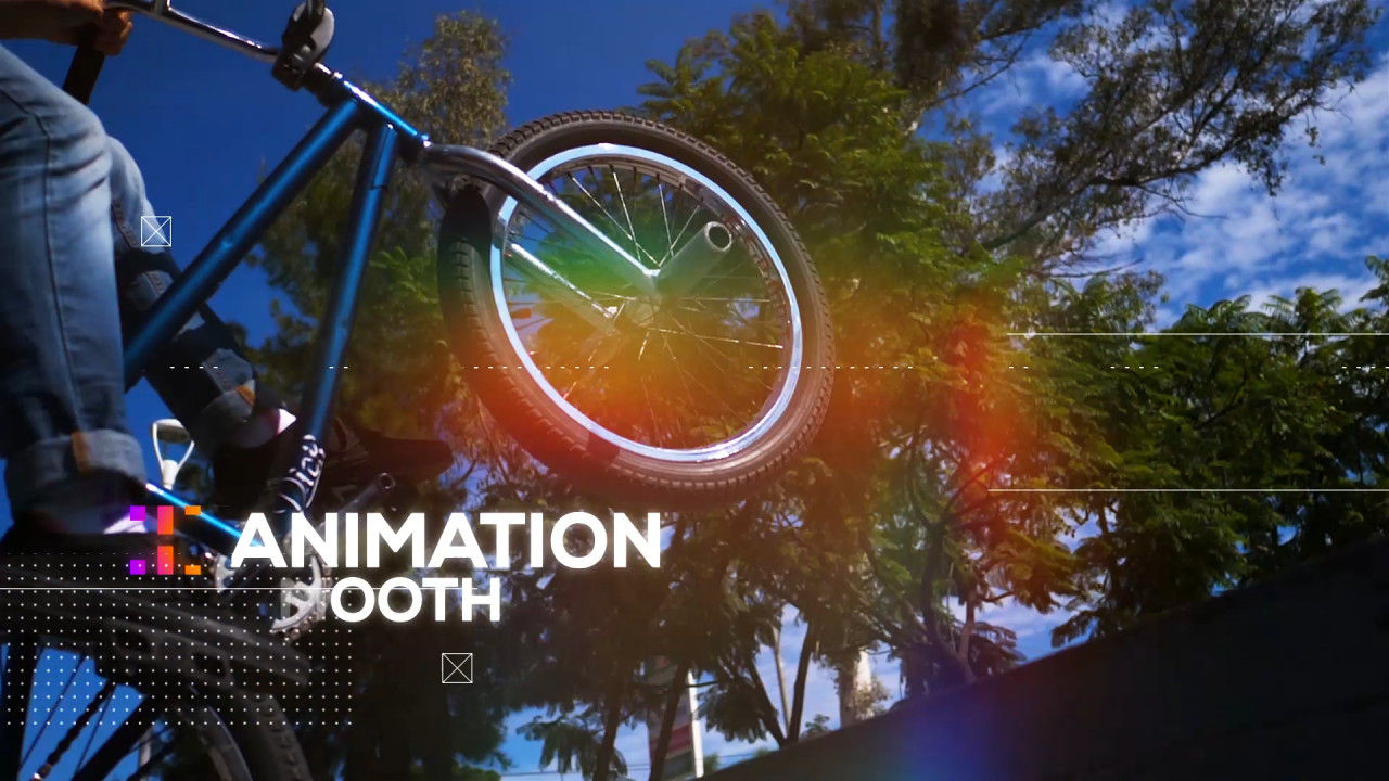 媒体简介启动器素材库精选AE模板