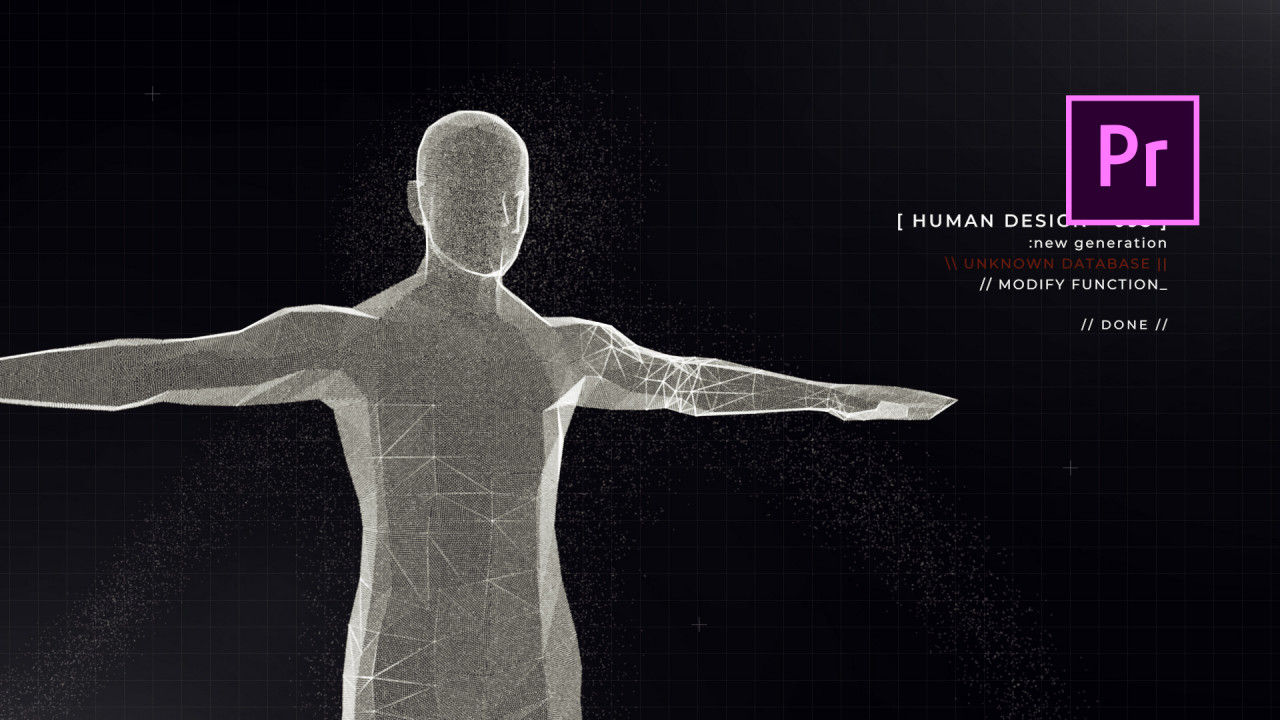 酷炫标题素材库精选pr模板