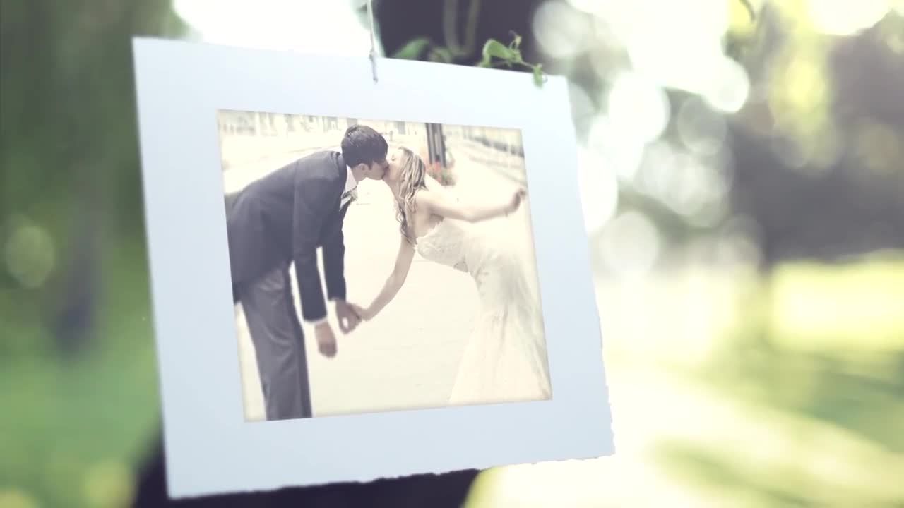 日出照相馆照片显示素材库精选AE模板