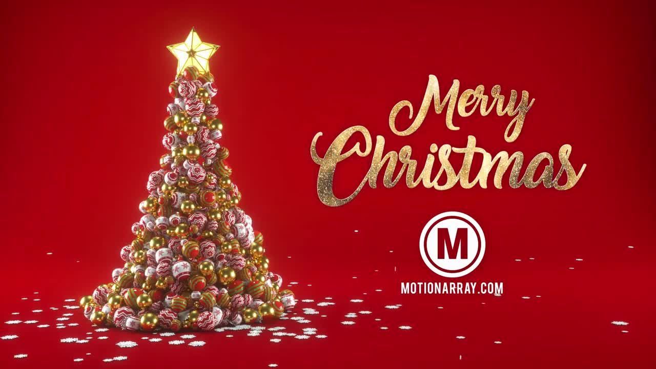 圣诞节/新年开场白素材库精选AE模板