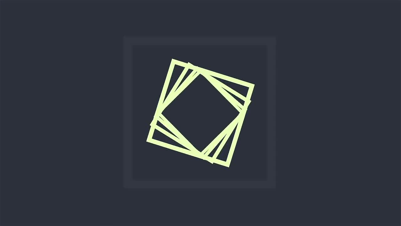 动态形状的图层和线条logo展示素材库精选AE模板