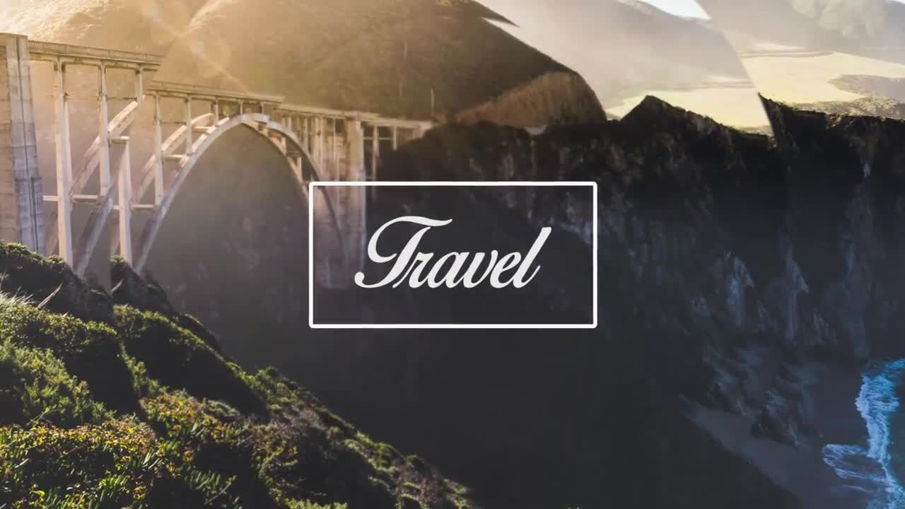 漏光视差渐变效果启发视频Pr模板