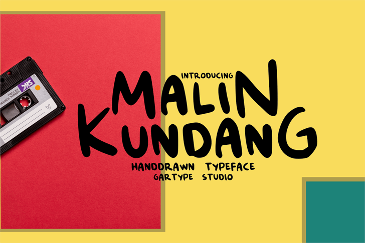 Malin Kundang[Demo] font插图