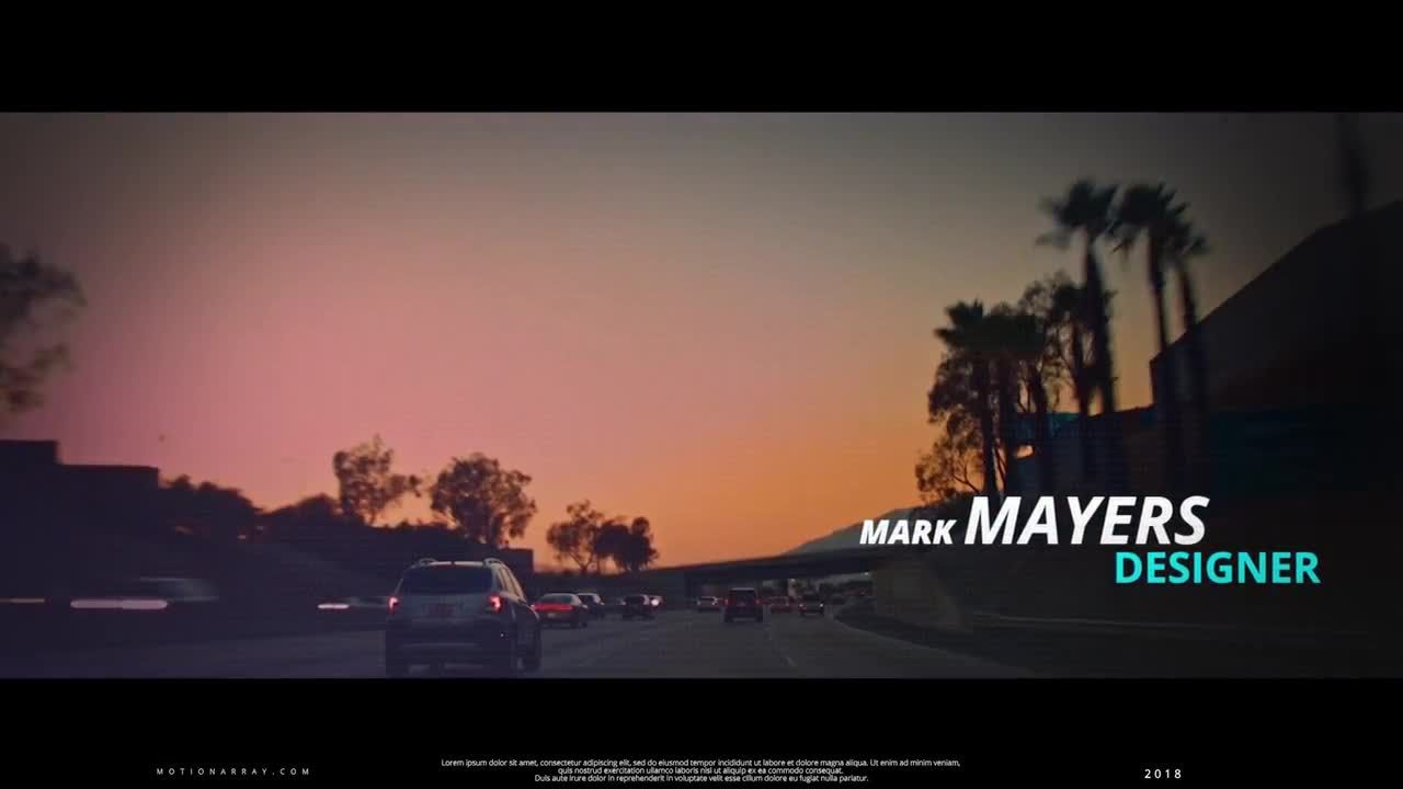 全新时尚电影开场动画片头素材库精选pr模板