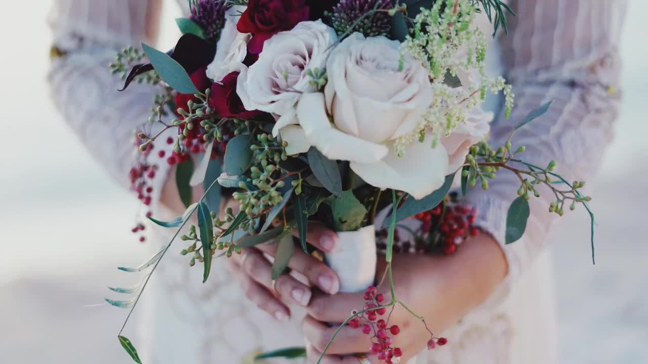 婚礼周年纪念日浪漫回忆照片过渡效果Pr视频模板