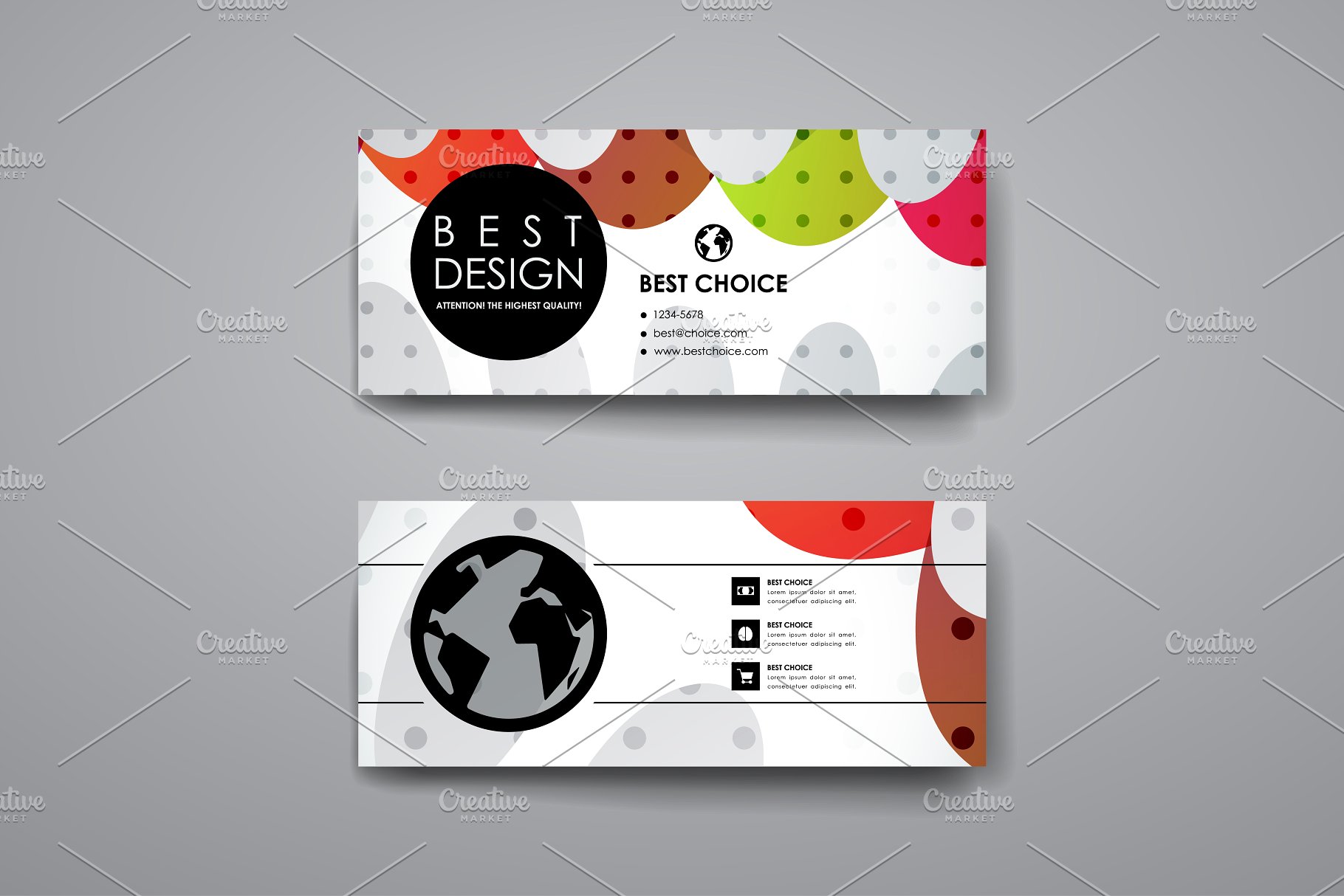 简约抽象样式标题&卡片模板 Beautiful Banners and Cards插图(10)