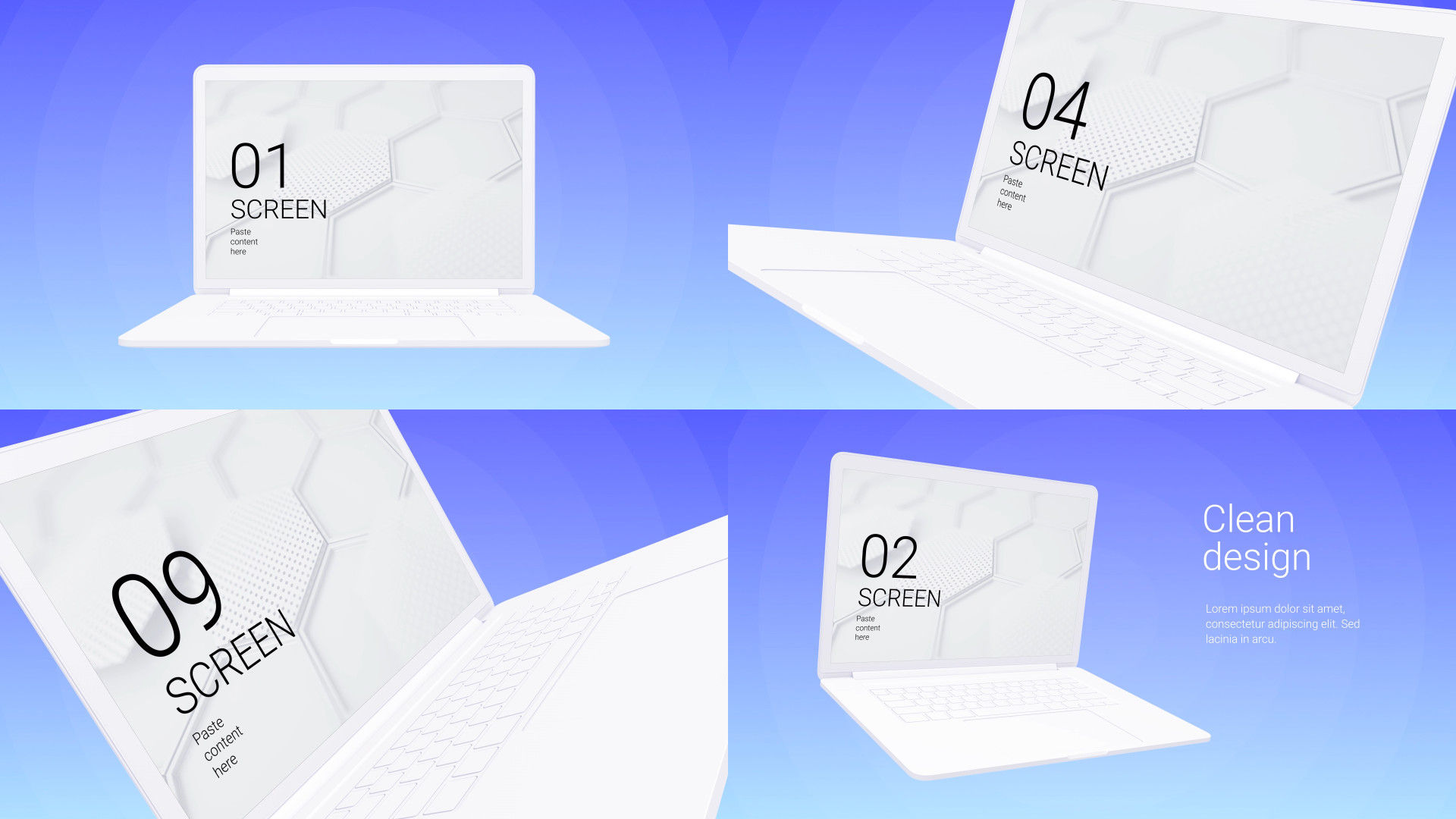 时尚网站促销素材库精选AE模板素材Stylish Website Promo V2