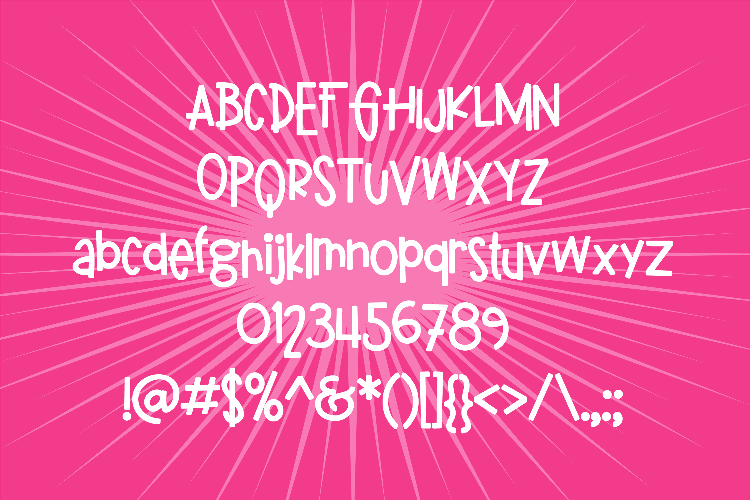 PN Gladstick Thick Regular Font插图3