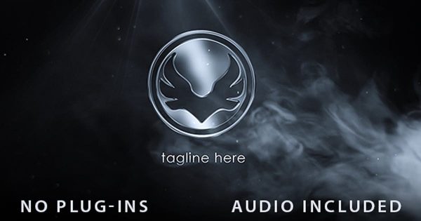 烟雾动画特效Logo演示素材库精选AE模板 Smoke Logo Reveal