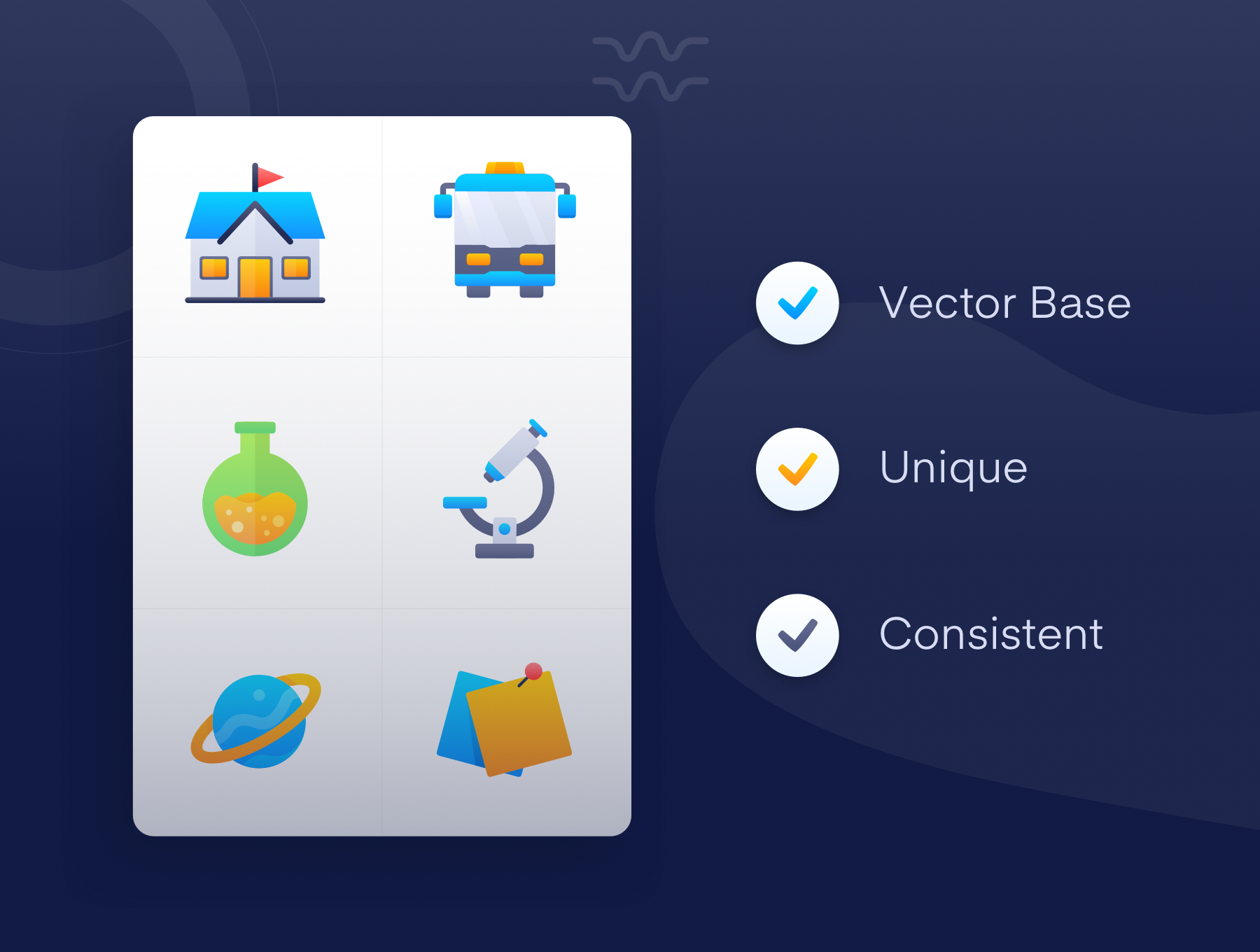 素材库下午茶：教育类图标元素矢量图标下载插图(4)