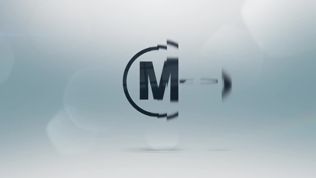 优雅的镜头光晕标志素材库推荐PR模板