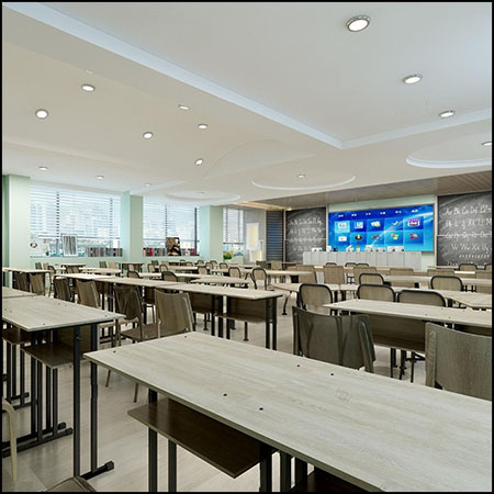 现代多媒体教室素材之家精选3D模型