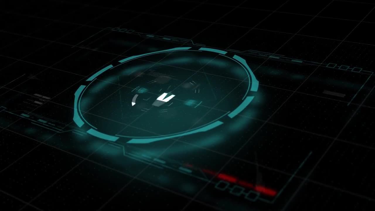 高科技HUD标志素材库精选AE模板