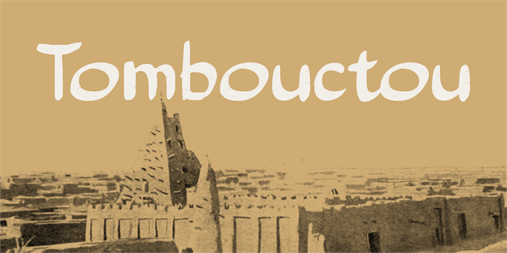 Tombouctou DEMO font插图 Tombouctou DEMO font插图