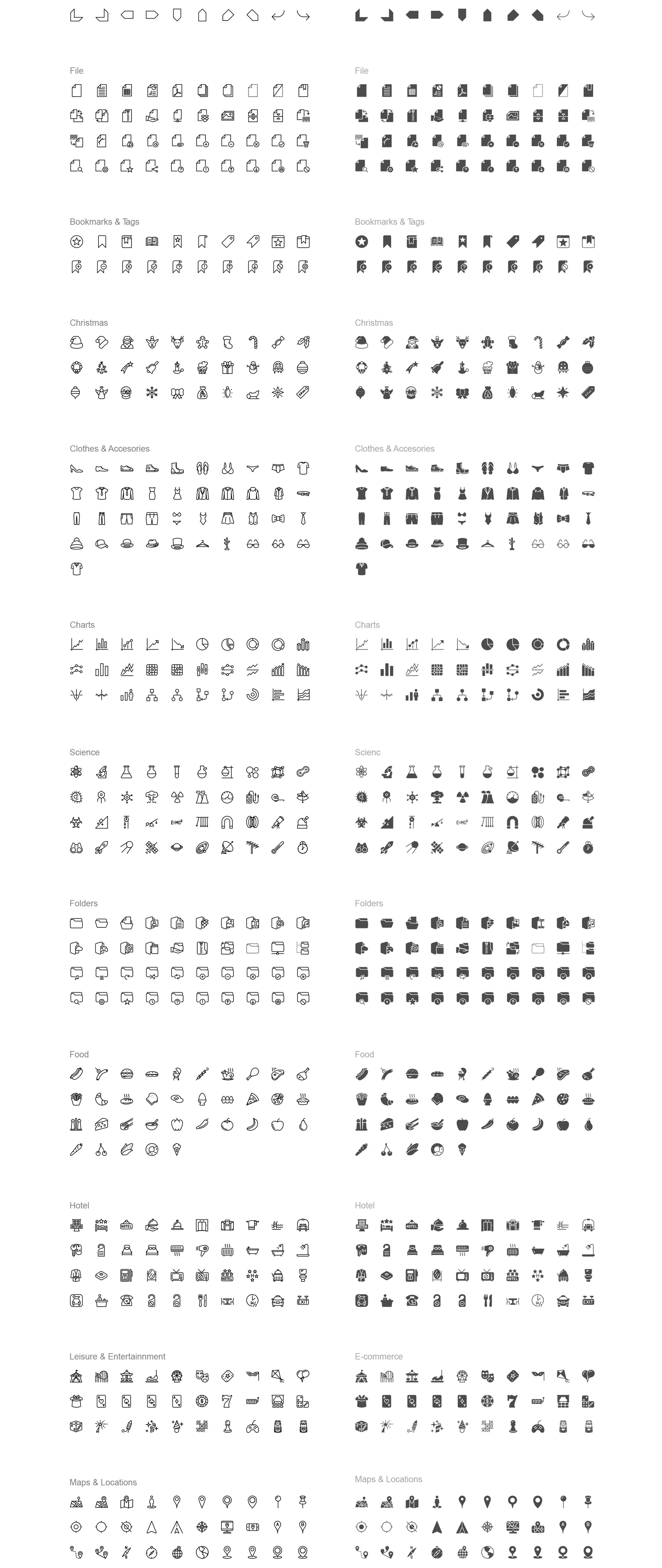 4000完美的APP图标套装下载[Ai,sketch]