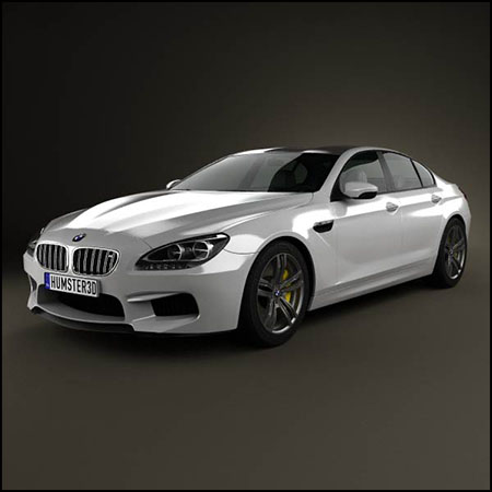 宝马M6 Gran Coupe 2014汽车素材之家精选3D模型