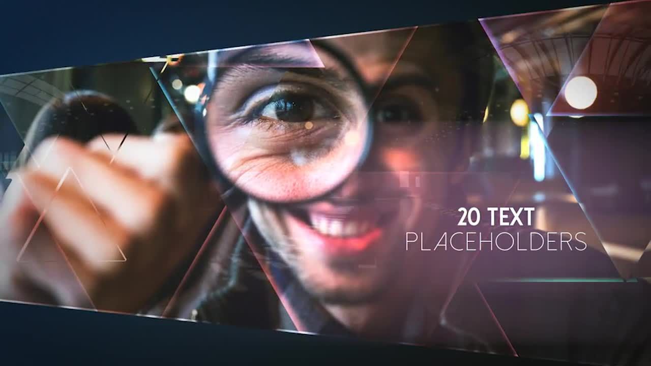 婚礼马赛克幻灯片素材库精选AE模板