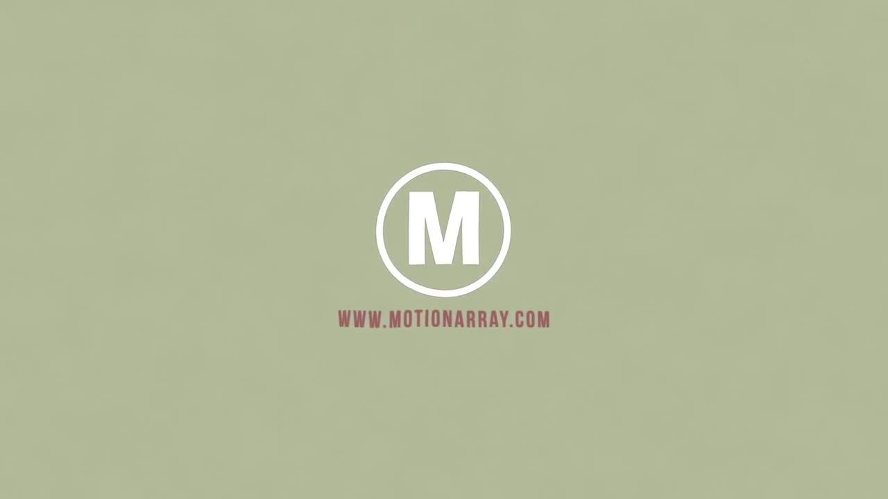 干净时尚的快速徽标素材库精选AE模板