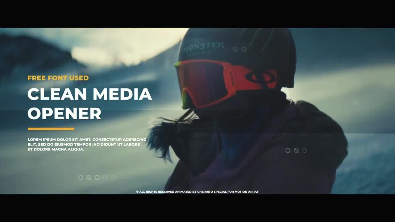 现代电影开场片头PR视频模板