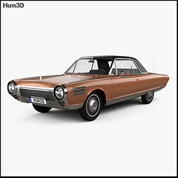 克莱斯勒Chrysler Turbine 1963 3D/C4D模型