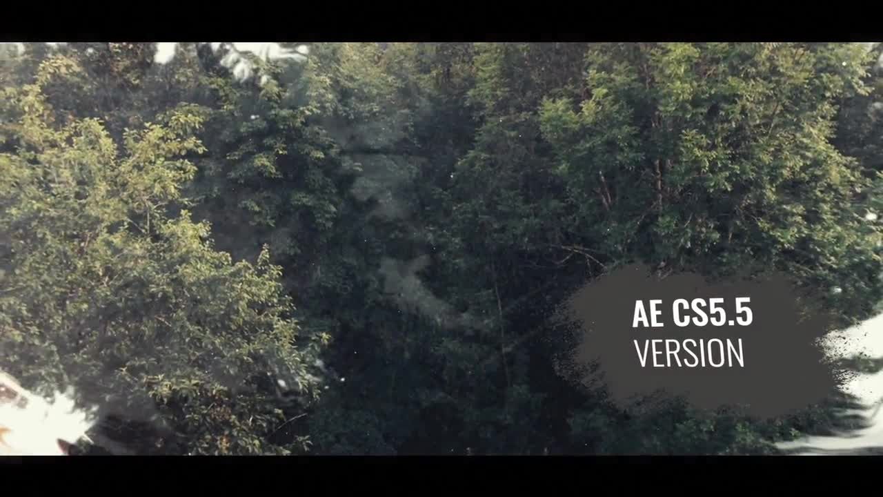 墨水幻灯片素材库精选AE模板