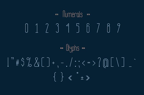 Banret. Font Family插图2