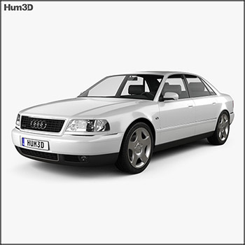 奥迪Audi A8（D2）1999 素材之家精选3D模型