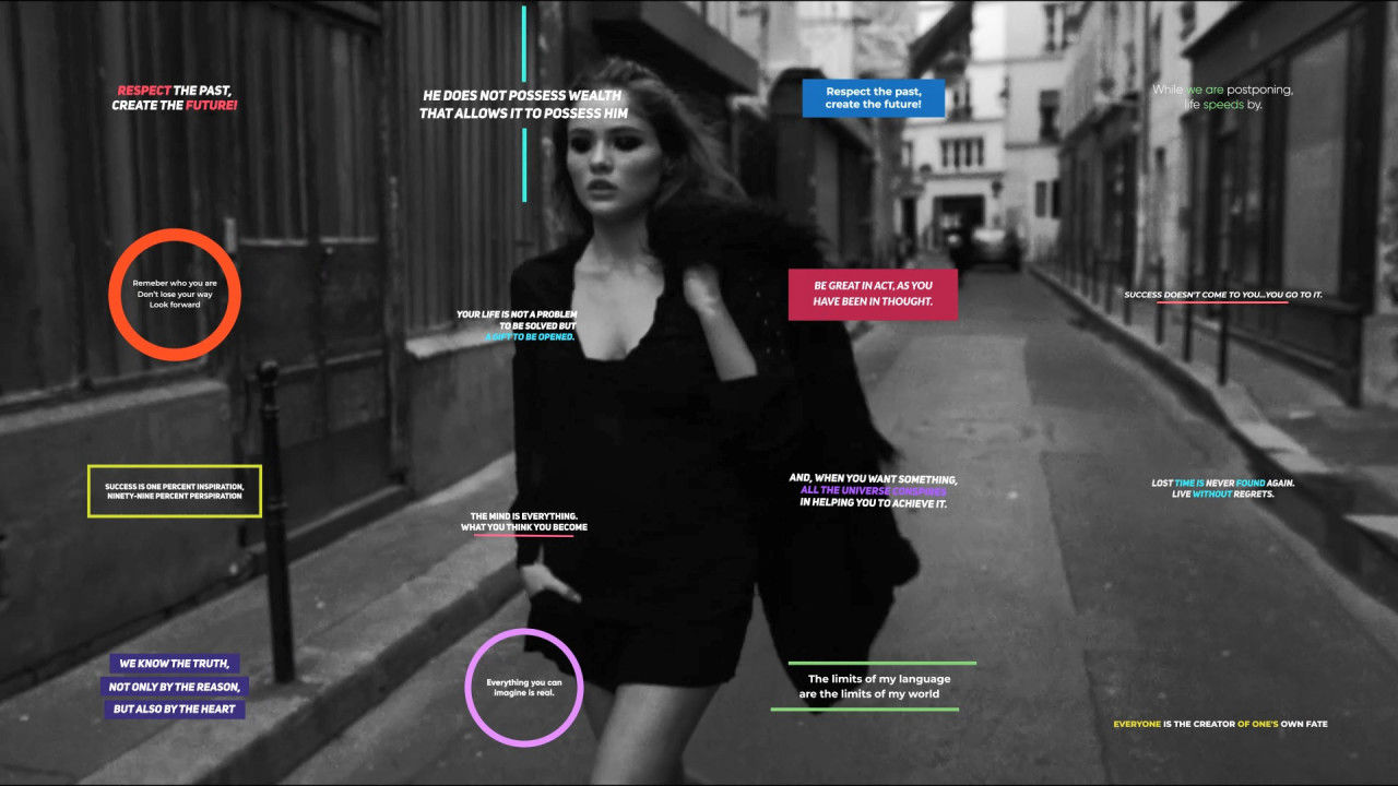 社交媒体标题放大器素材库精选AE模板